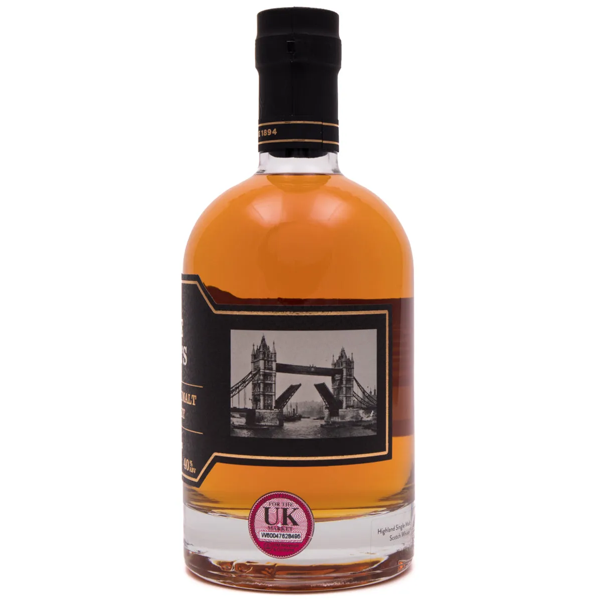 Bridge Master's Highland Single Malt Scotch Whisky 70cl