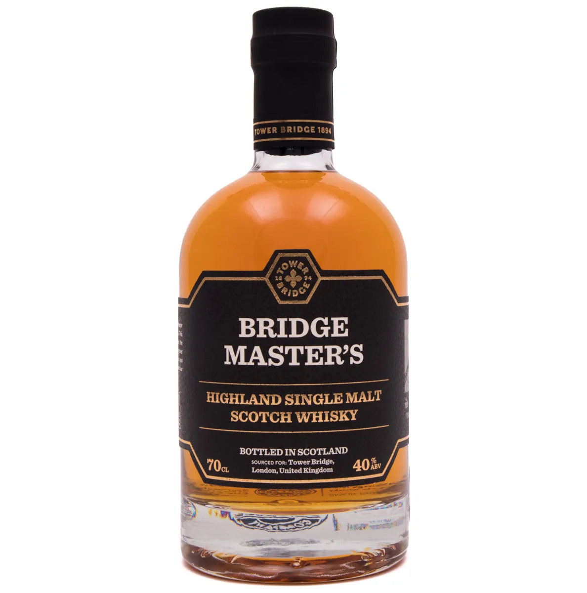 Bridge Master's Highland Single Malt Scotch Whisky 70cl