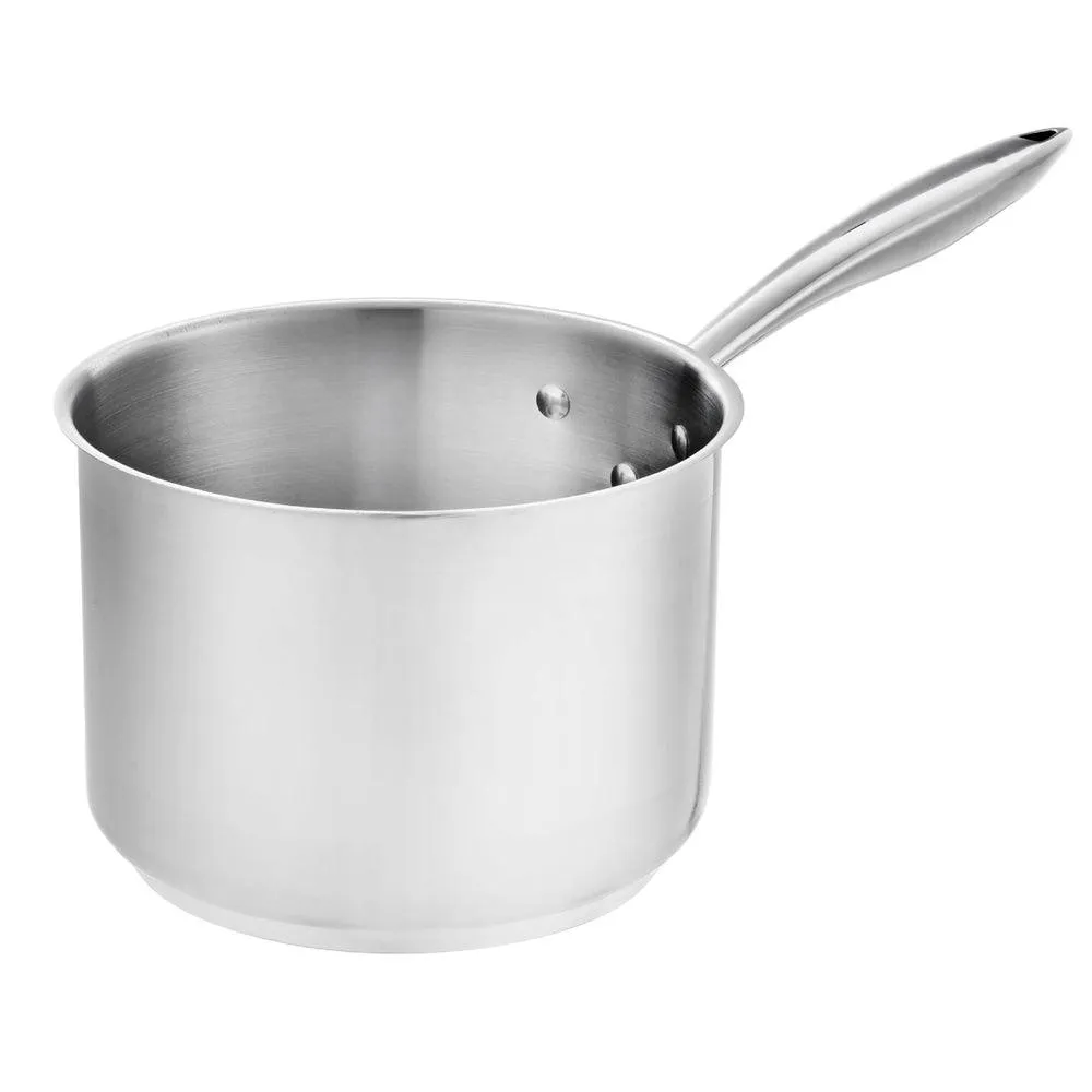 Browne 3.5 Qt. Thermalloy Stainless Steel Deep Saucepan - 5724033