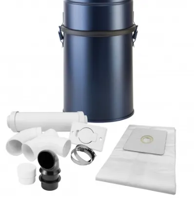 CanaVac ACAN790 with 2 X HideAHose Kits Includes Install Kit and Attachments