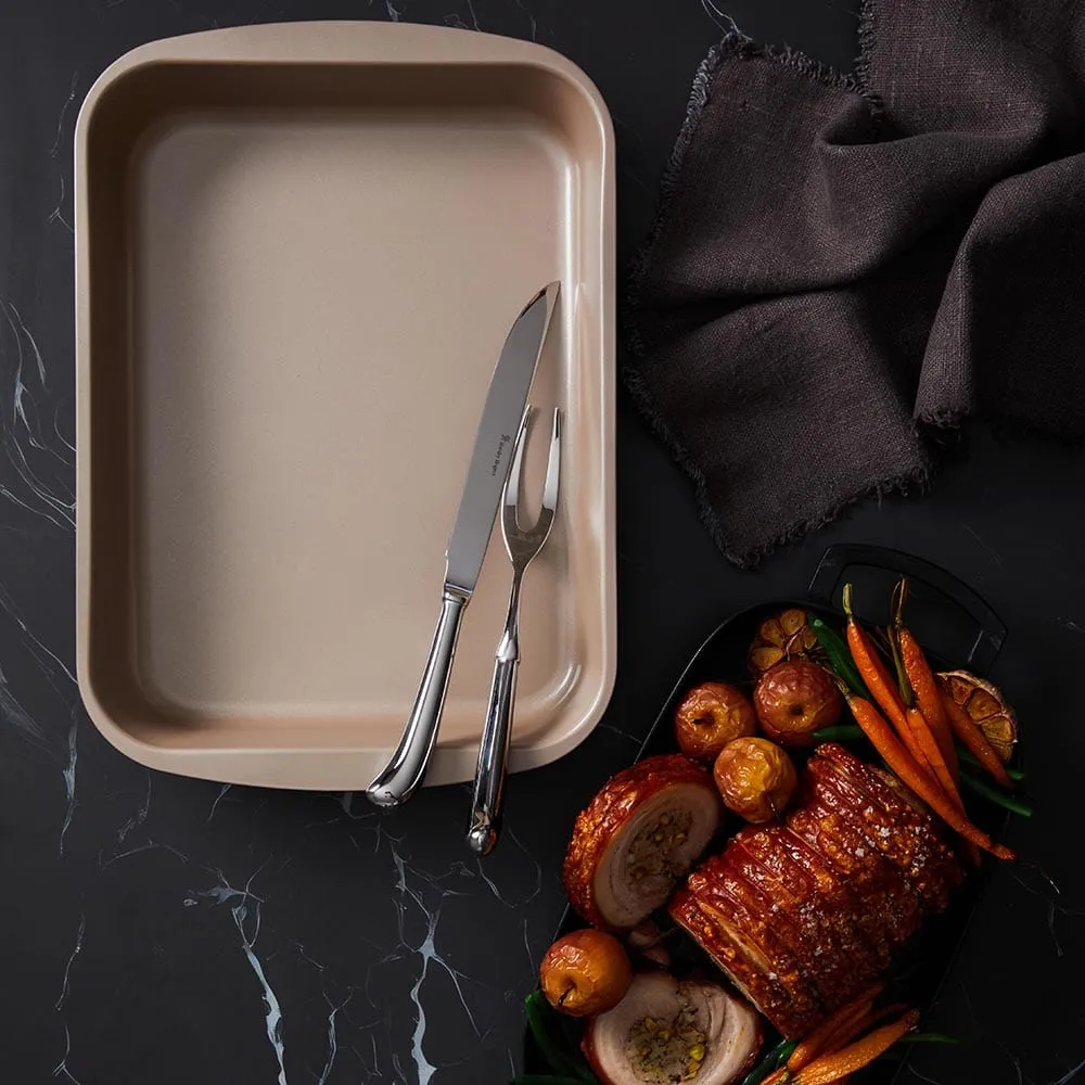 Ceramabake 39 x 29.5 x 6cm Non-Stick Ceramic Large Roasting Pan