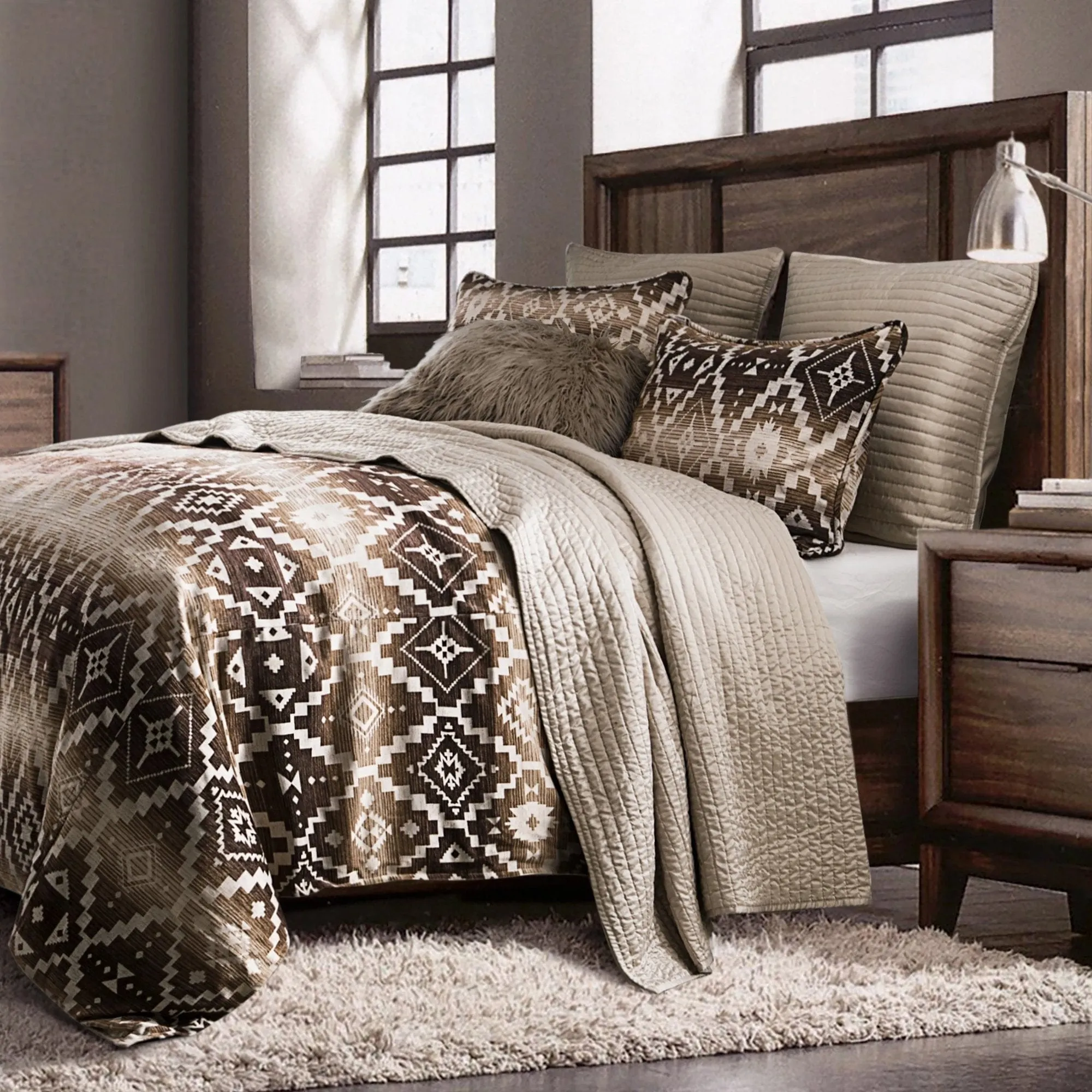 Chalet Aztec Bedding Set