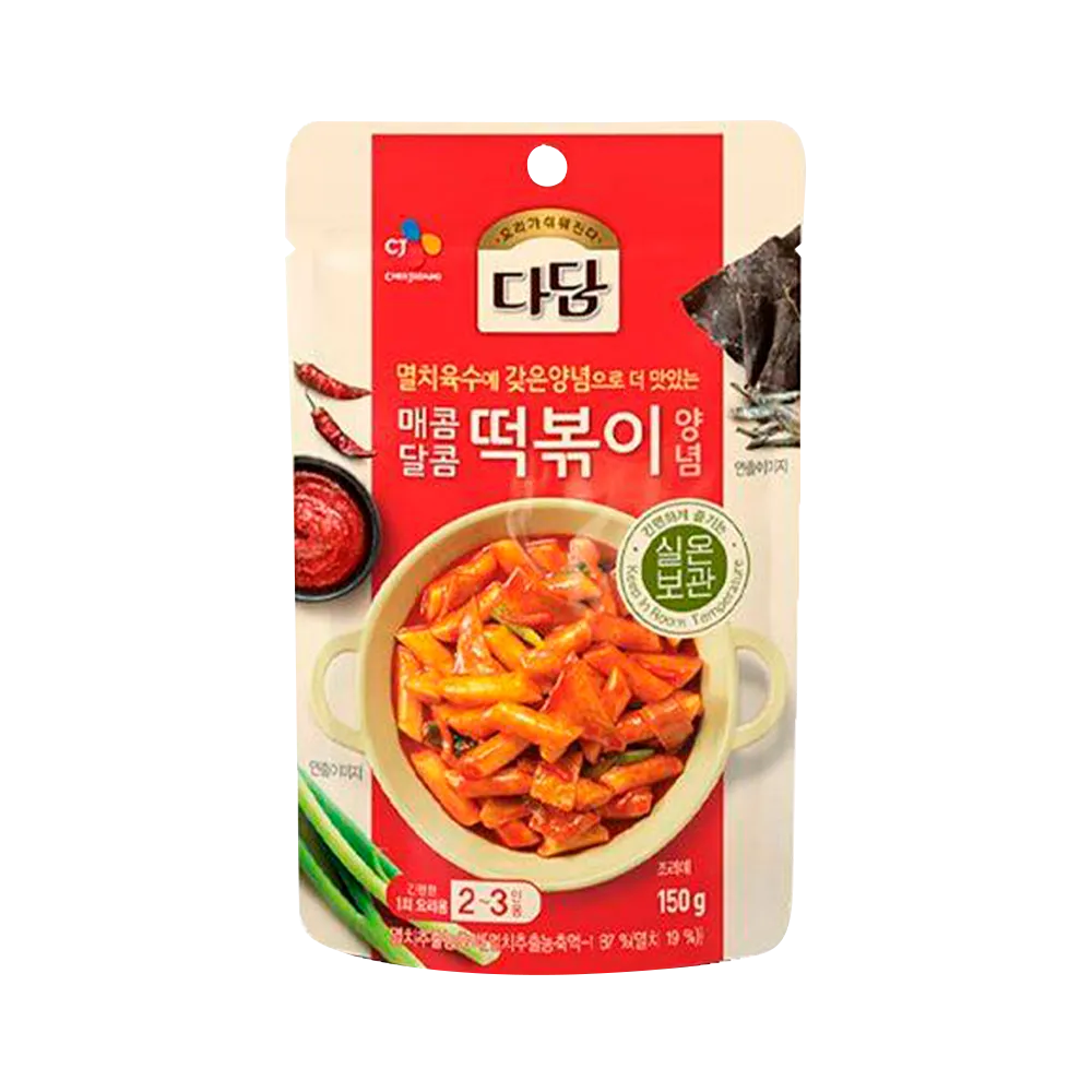 CHEIL JEDANG Beksul Rice Cake(Topoki) Sauce 150g (Case 20)