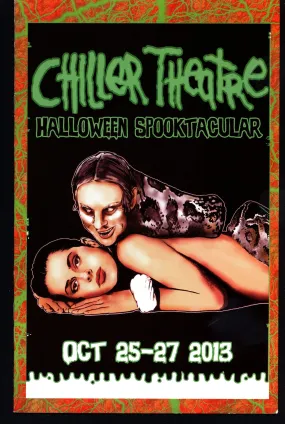 CHILLER THEATRE Zacherley Kinski Oct 13 Halloween Spooktacular NJ Horror Convention Horror Expo Program Book