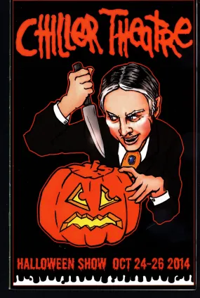 CHILLER THEATRE Zacherley Oct 14 Halloween Spooktacular NJ Horror Convention Horror Expo Program Book