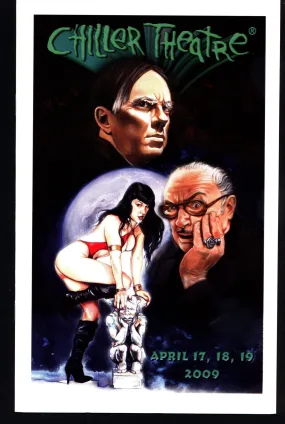 CHILLER THEATRE Zacherley Vampirella Ackerman Warren Mags April 09 Halloween Spooktacular NJ Horror Convention Horror Expo Program Book