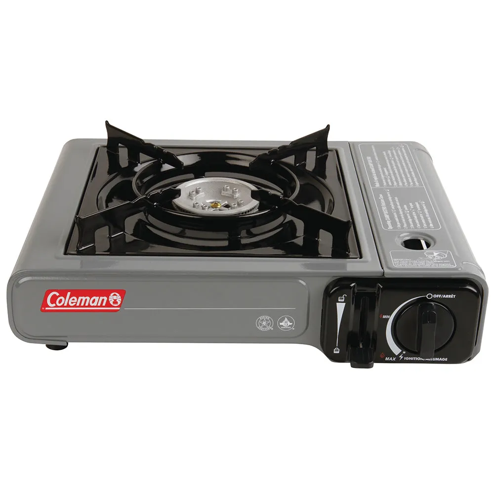 Coleman Table Top 1 Burner Butane Camping Stove - Grey [2000037885]