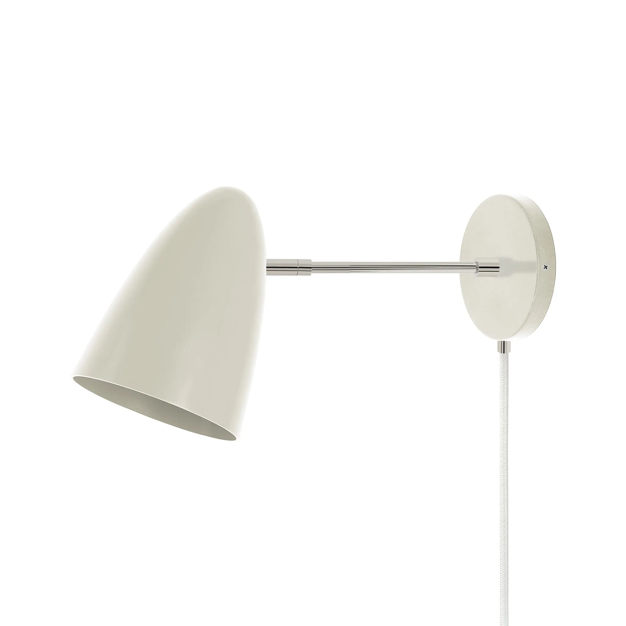 Color Boom Plug-in Sconce - 6" Arm