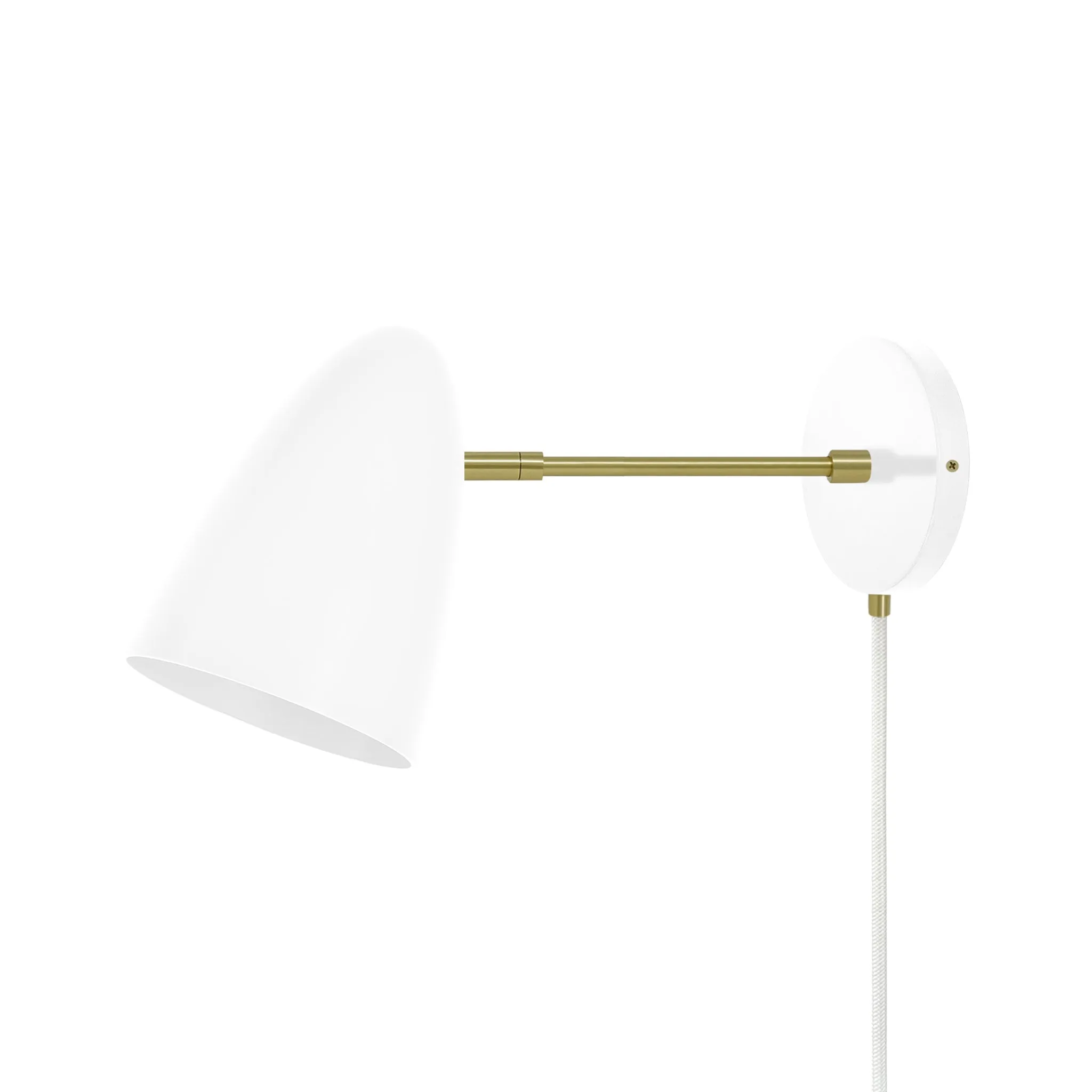 Color Boom Plug-in Sconce - 6" Arm