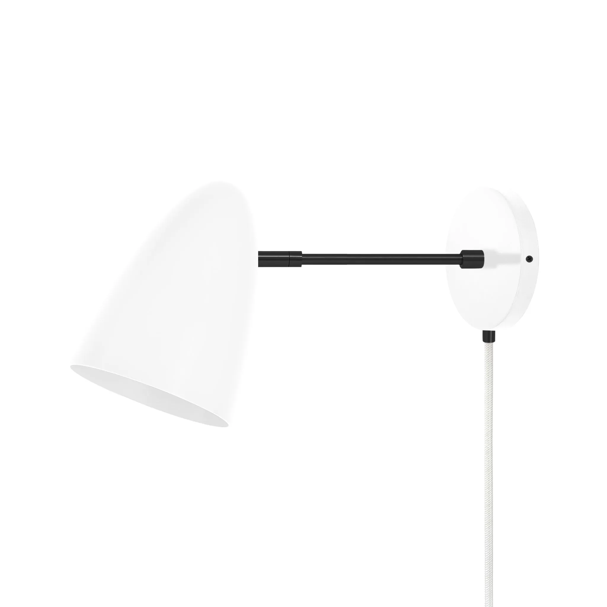 Color Boom Plug-in Sconce - 6" Arm