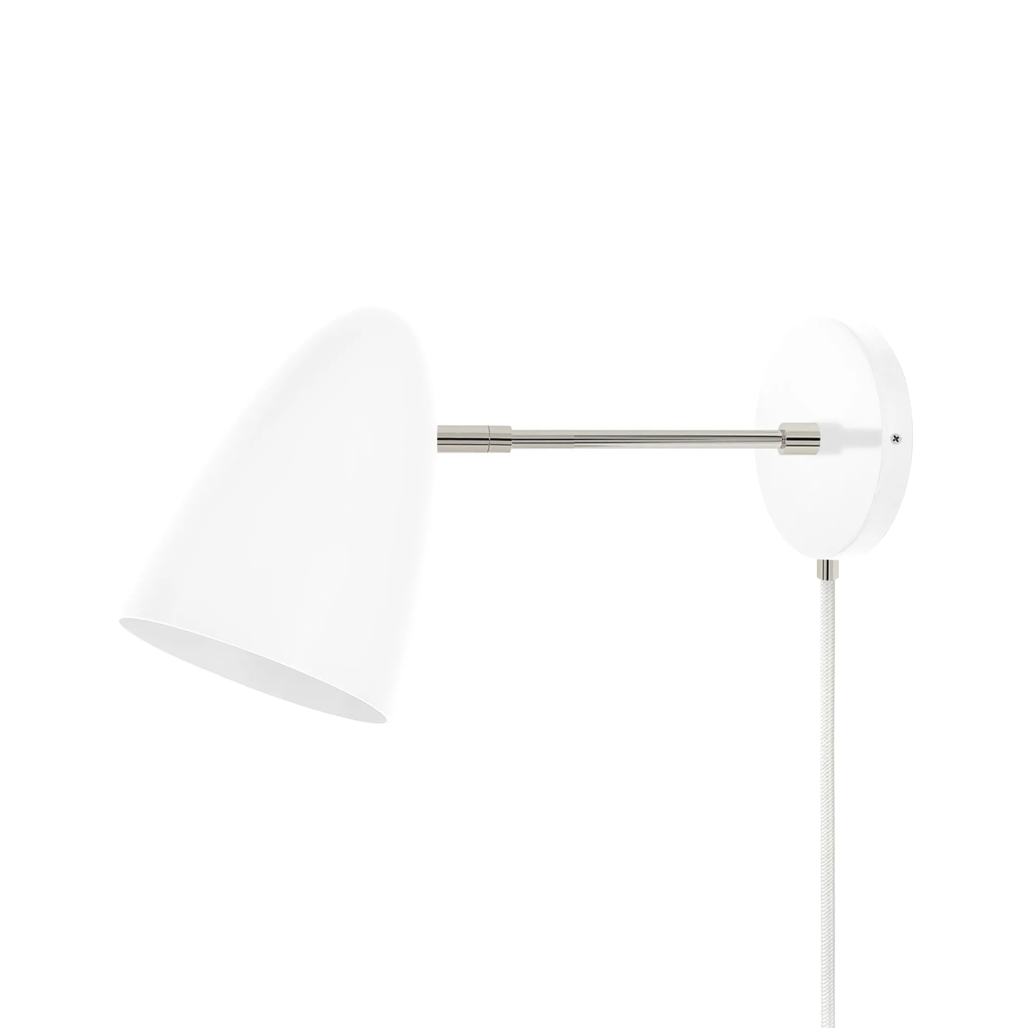 Color Boom Plug-in Sconce - 6" Arm