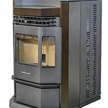 ComfortBilt HP22-N 2,800 sq. ft. EPA Certified Pellet Stove with Auto Ignition 80 lb Hopper Capacity Brown New