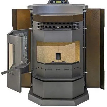 ComfortBilt HP22-N 2,800 sq. ft. EPA Certified Pellet Stove with Auto Ignition 80 lb Hopper Capacity Brown New