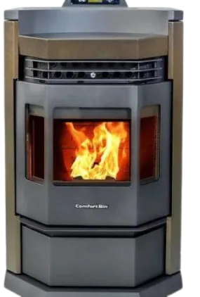 ComfortBilt HP22-N 2,800 sq. ft. EPA Certified Pellet Stove with Auto Ignition 80 lb Hopper Capacity Brown New