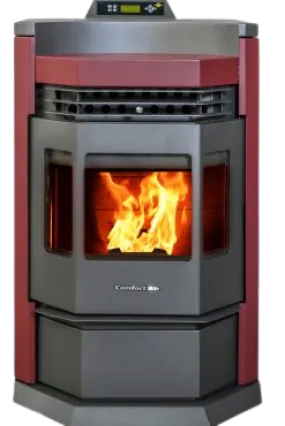 ComfortBilt HP22-N 2,800 sq. ft. EPA Certified Pellet Stove with Auto Ignition 80 lb Hopper Capacity Red New