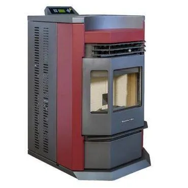 ComfortBilt HP22-N 2,800 sq. ft. EPA Certified Pellet Stove with Auto Ignition 80 lb Hopper Capacity Red New