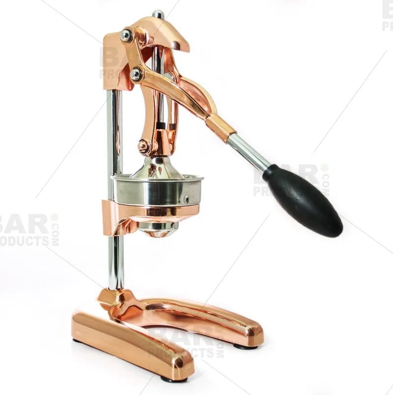 Copper Polished Citrus Press - Commercial Grade