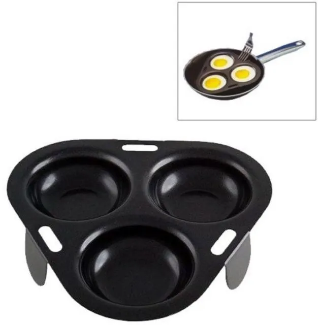 Cuisena 3 Egg Poacher - Non-Stick