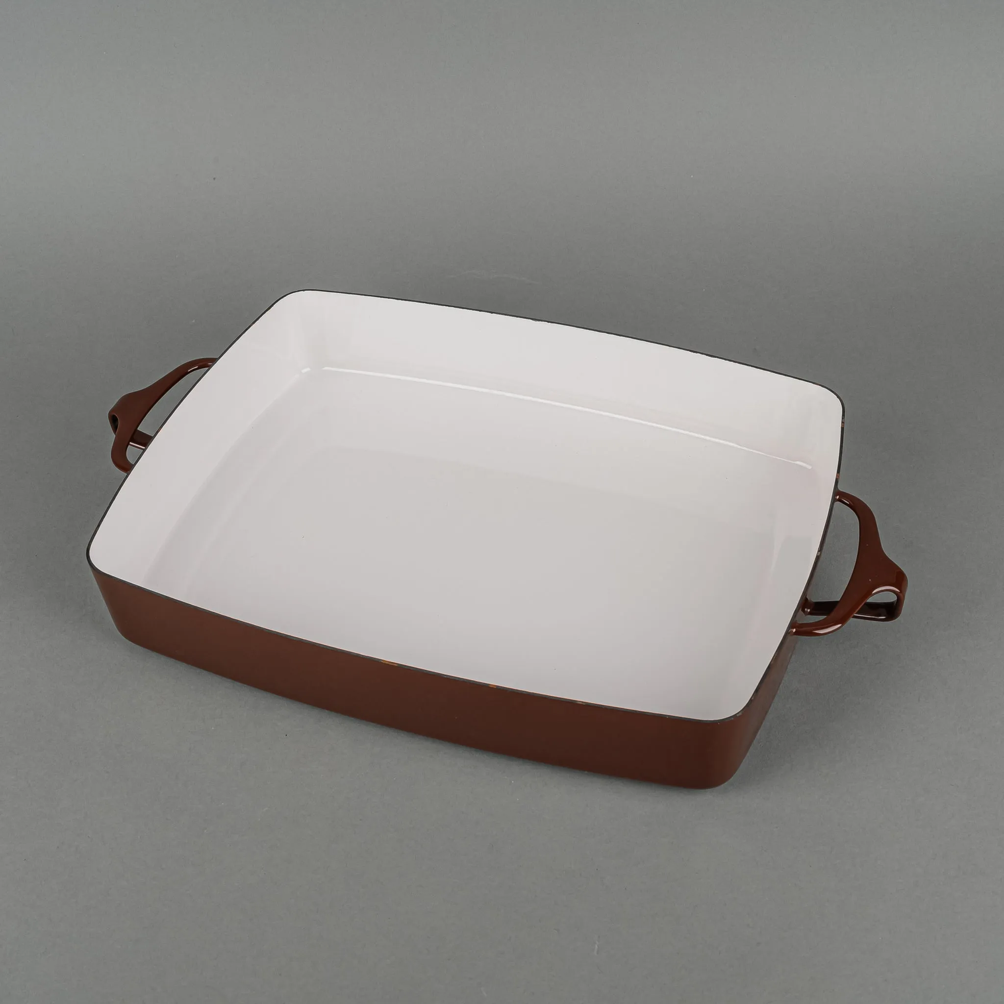 DANSK Kobenstyle Enamel Roasting Pan Brown