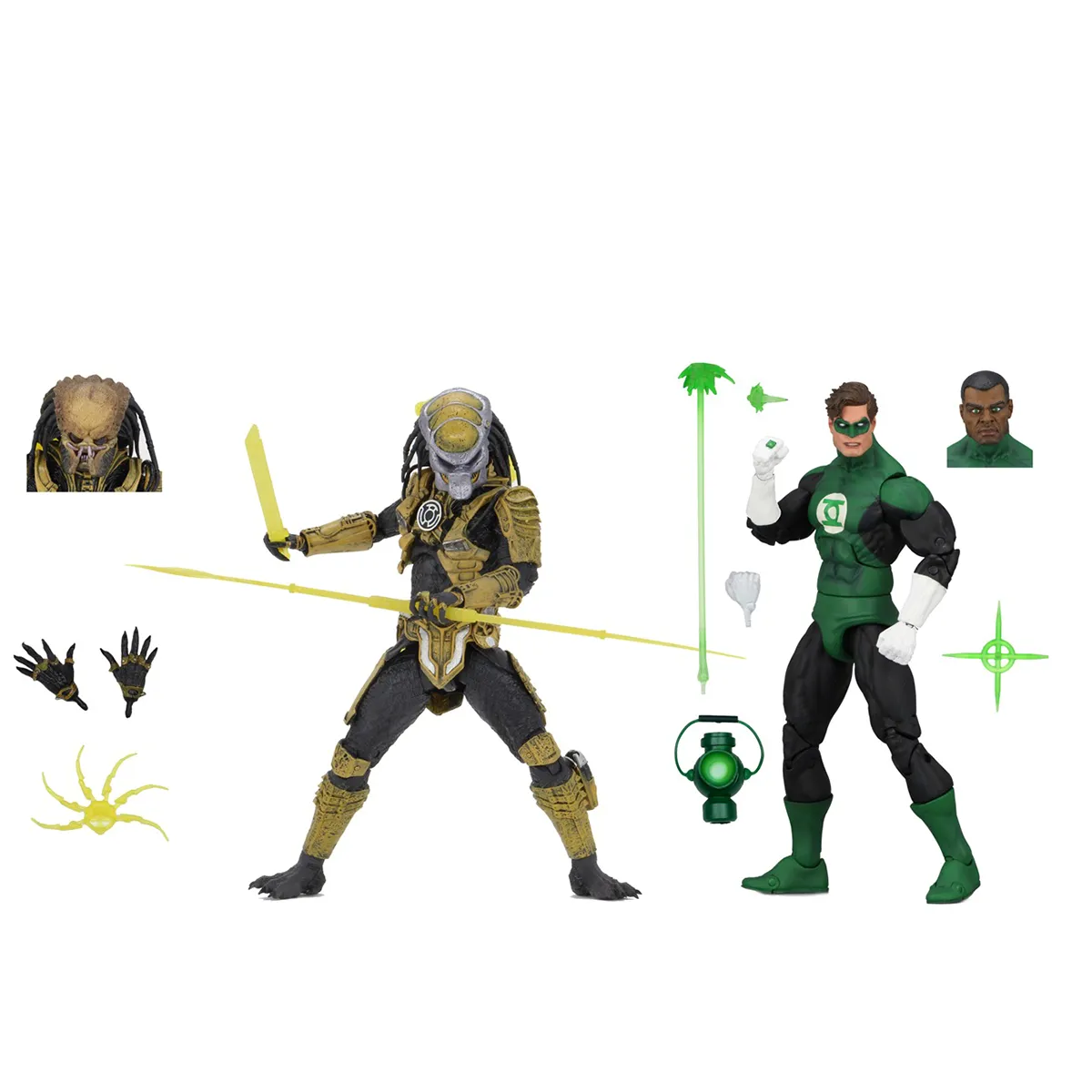 DC 7-Inch Scale Green Lantern and "Sinestro Corps" Predator 2-Pack 2019 NYCC Excl