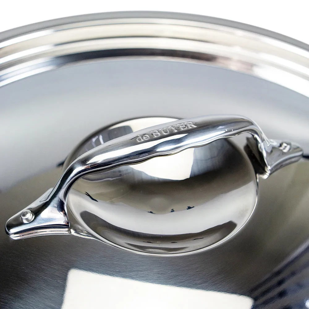 De Buyer Affinity Stainless Steel Lid