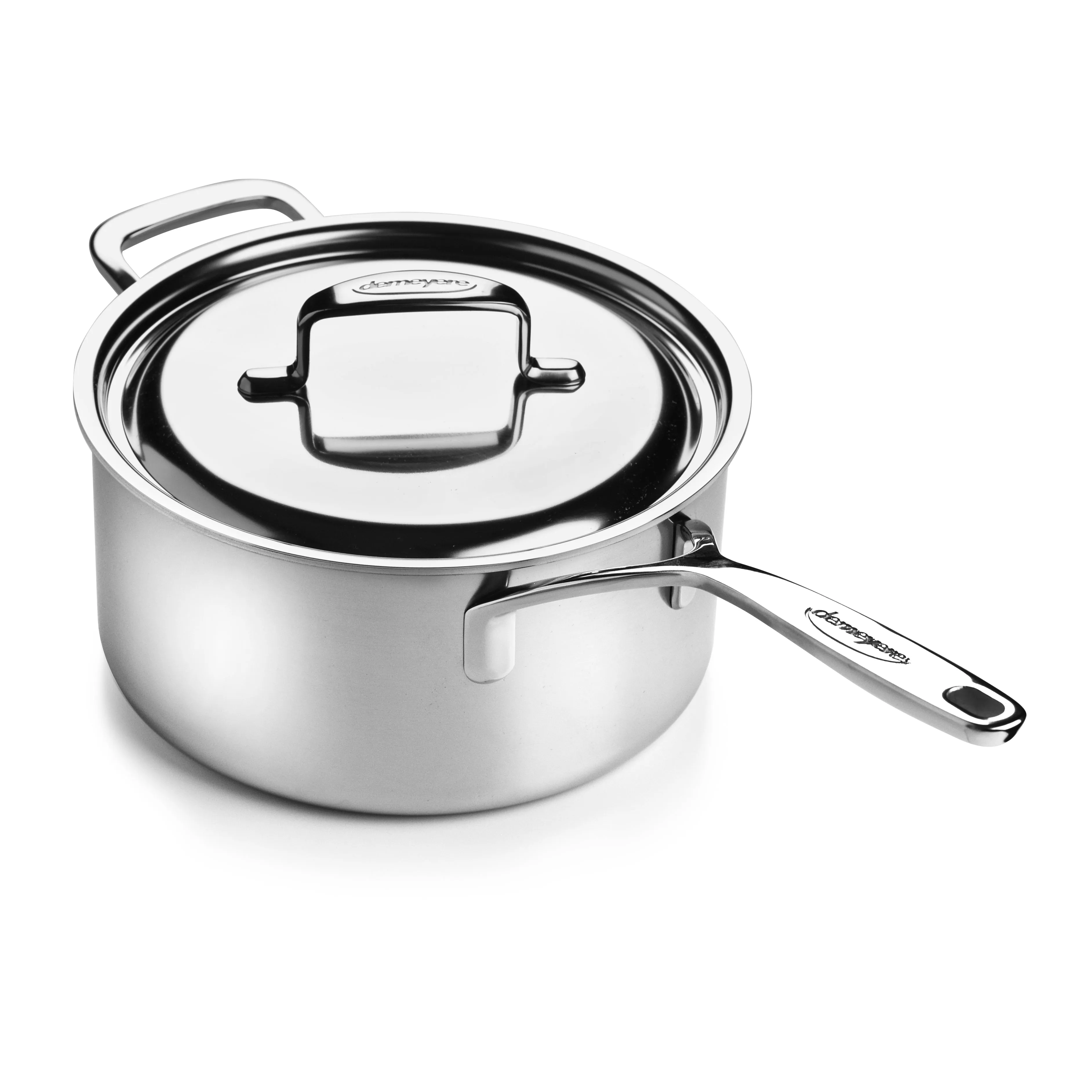 Demeyere 5-Plus 4-quart Stainless Steel Saucepan