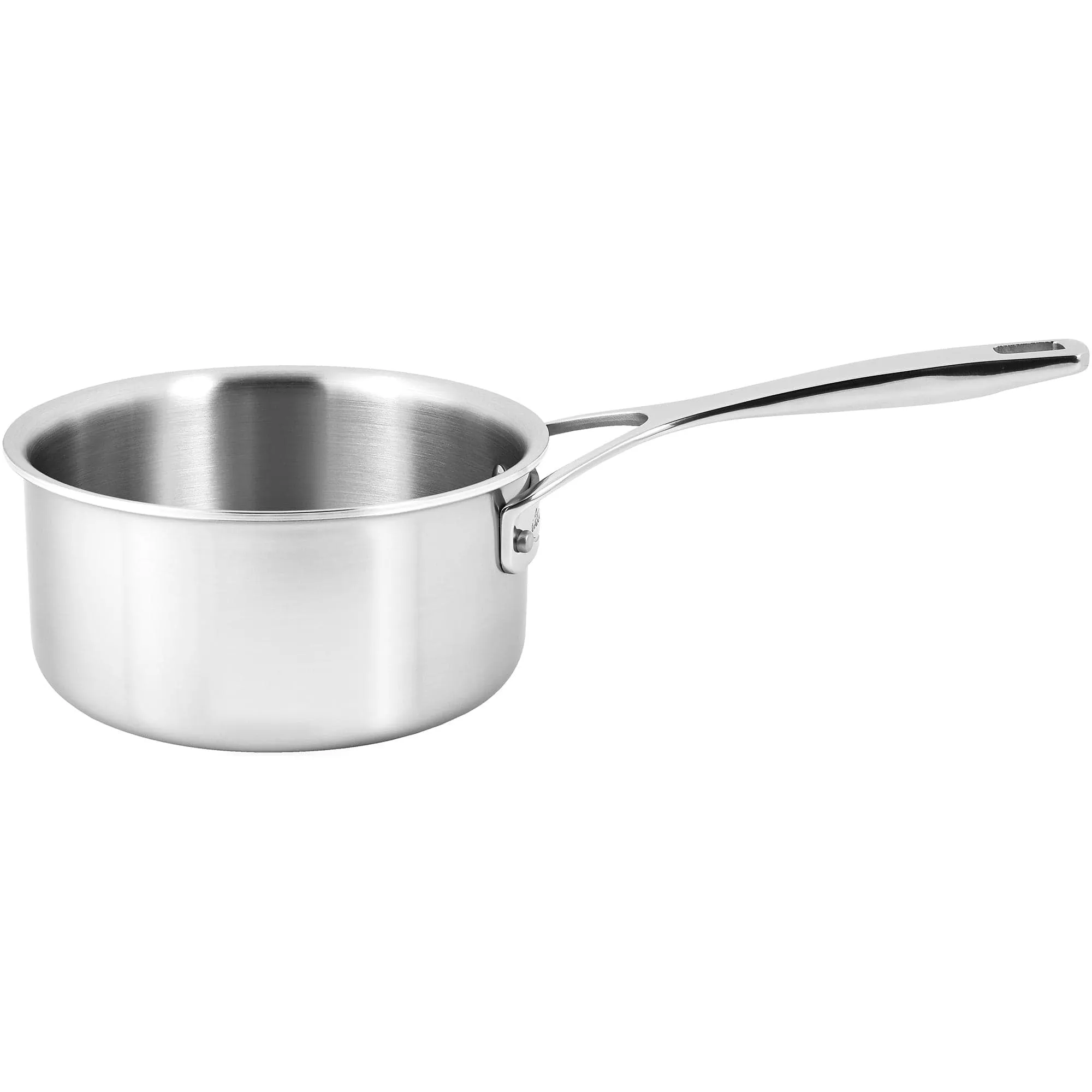 Demeyere Essential 5-ply 1.5-qt Stainless Steel Saucepan with Lid