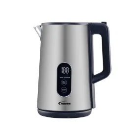 Digital Kettle, Electric Kettle, Cordless Kettle Jug 1.7L Stainless Steel (PPJ2032)