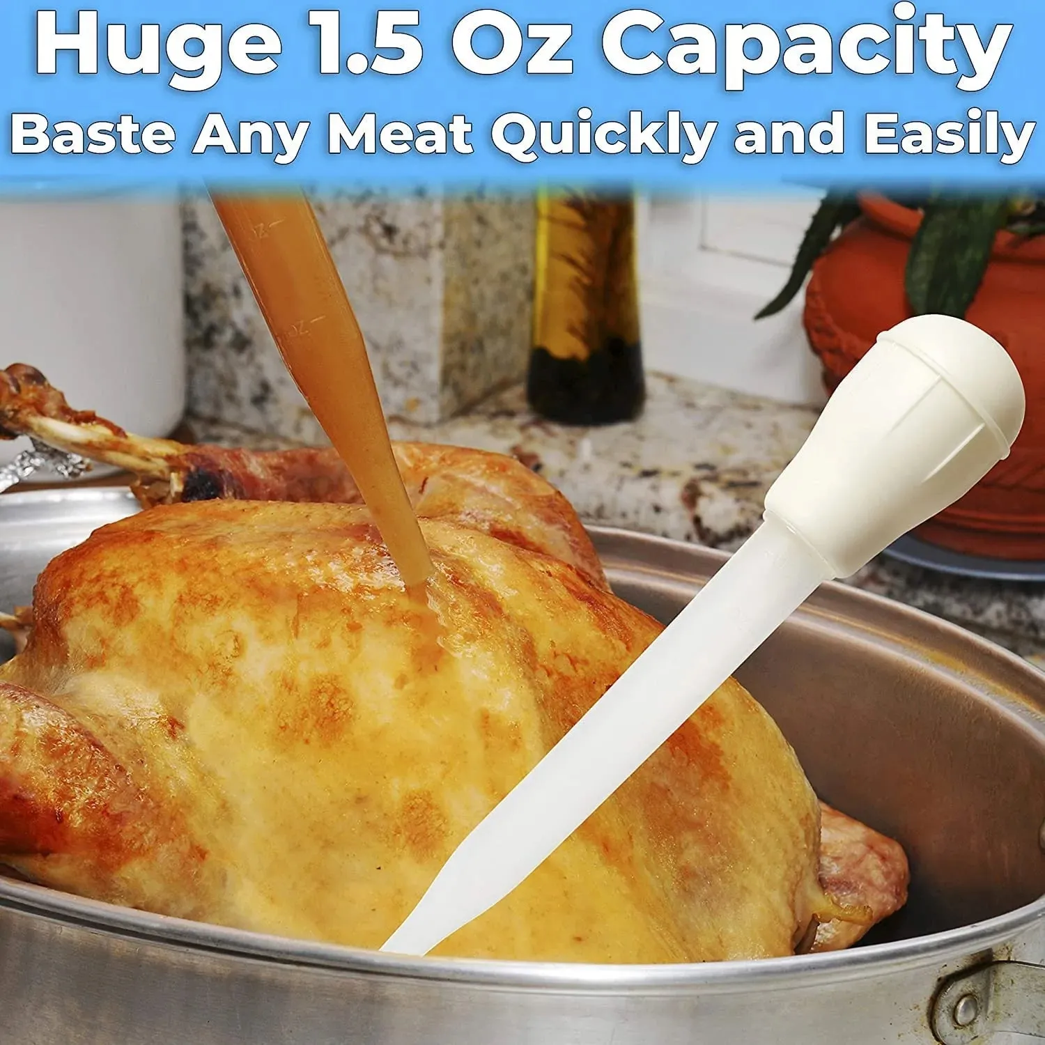 Disposable & Durable Large Oval Turkey Roaster Pans Set 5PC