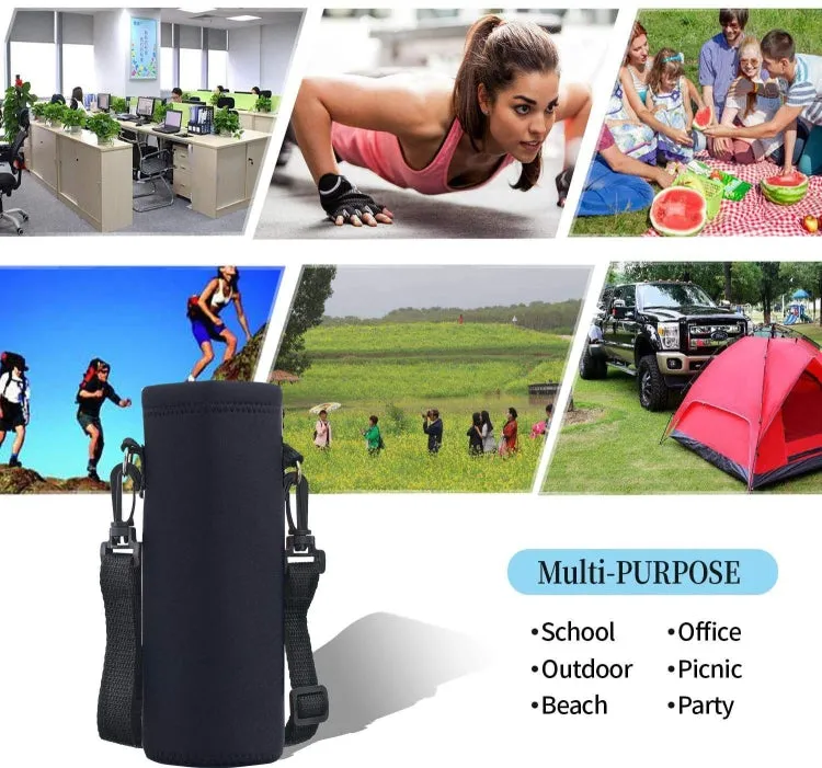 Diving Material Outdoor Strap Cord Crossbody Cup Cover 750ml