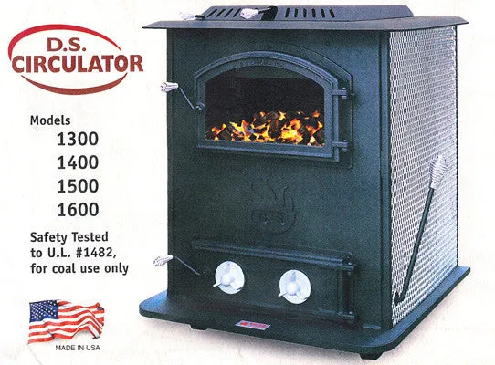 DS Circulator 1600: DS Machine Coal Stove