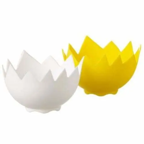 Eddingtons Eggshell Egg Poachers Silicone Set of 2