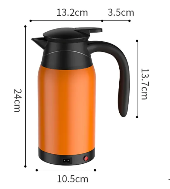 Electric Stainless Steel Travel Kettle