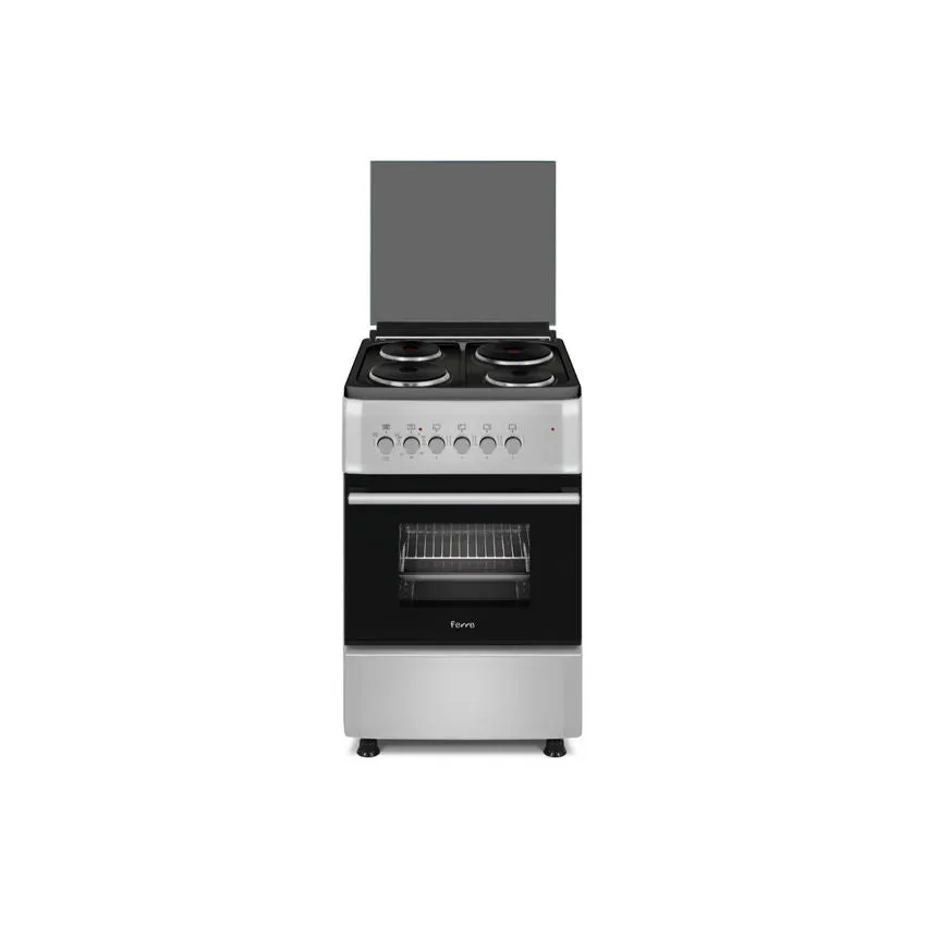 Ferre 4 Electric Burner Electric Oven - Silver