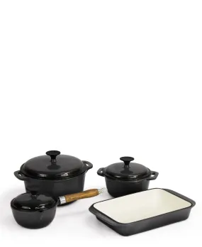 Fine Living Cast Iron 7 Piece - Grey