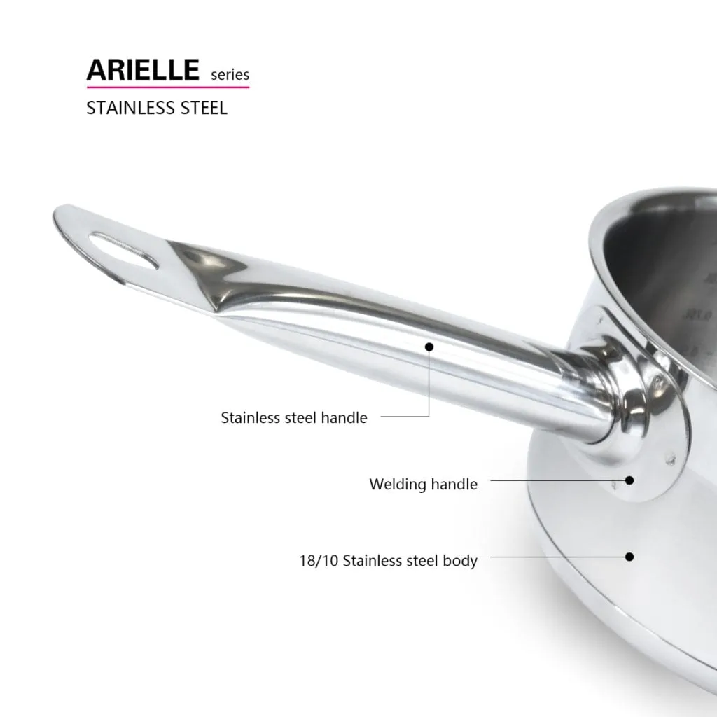 Fissman Arielle Saucepan Silver 600ml