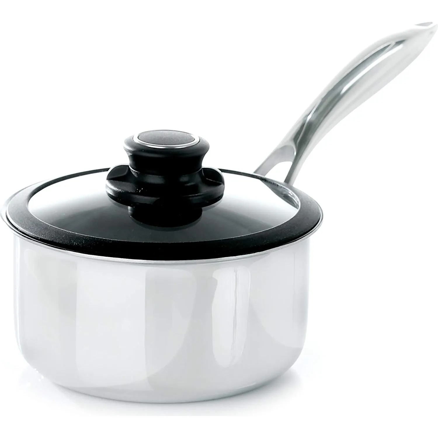 Frieling Black Cube 8'' Saucepan With Lid