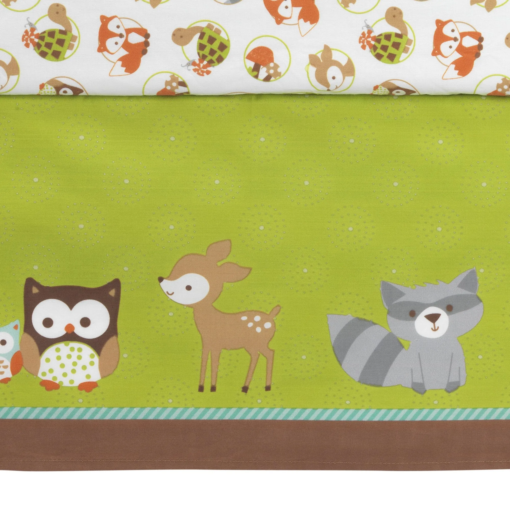 Friendly Forest 3-Piece Crib Bedding Set