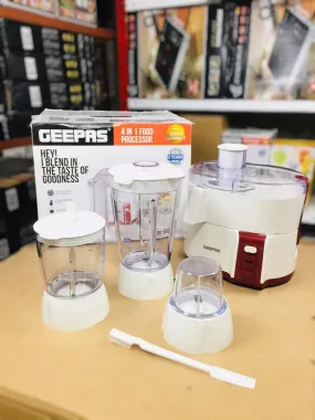 GEEPAS 4 in 1 Food Processor 9890