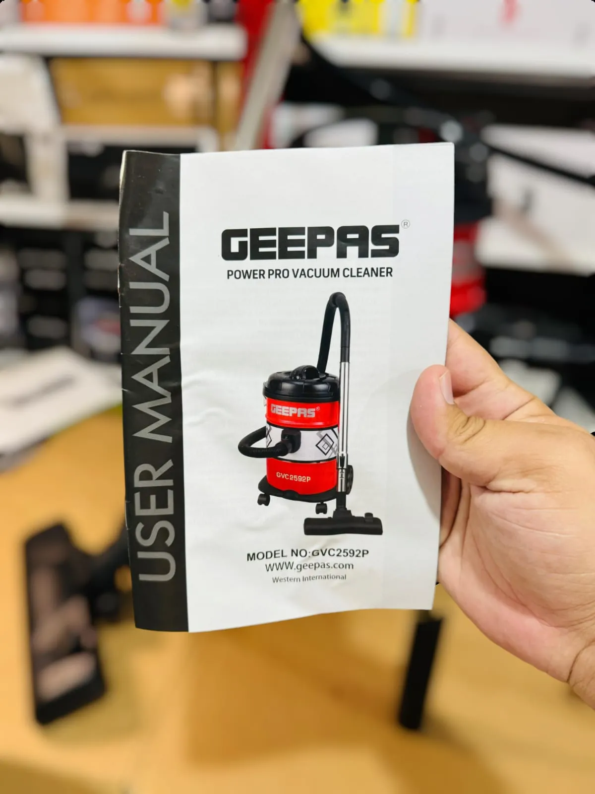 GEEPAS Power Pro Vacuum Cleaner GVC2592P