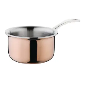 GG756 Vogue Mini Copper Tri Wall Saucepan 330ml