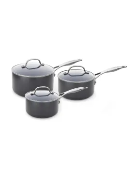 Greenpan Venice Pro 3 Piece Saucepan Set