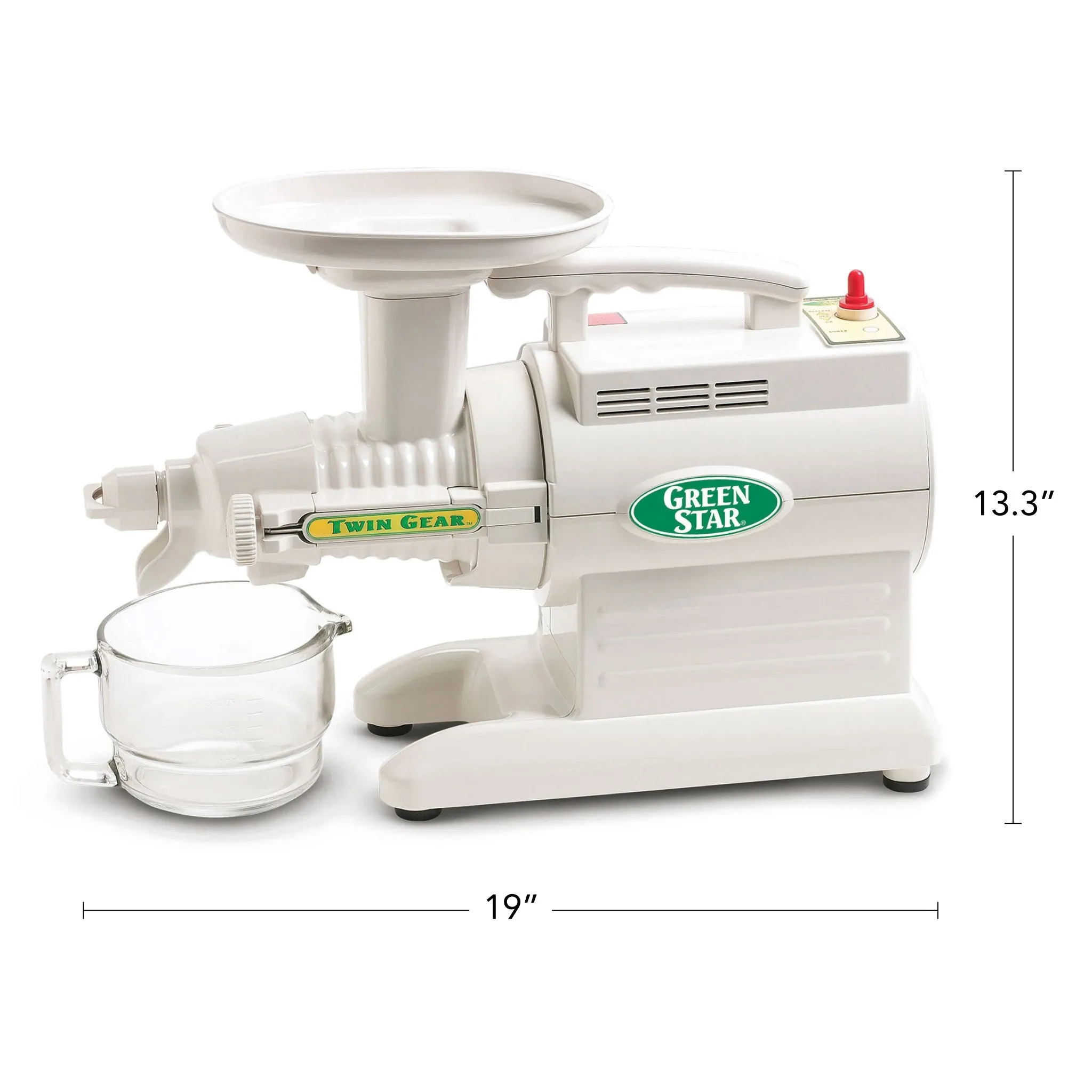 Greenstar® Original Refurbished Basic Twin Gear Slow Masticating Juicer