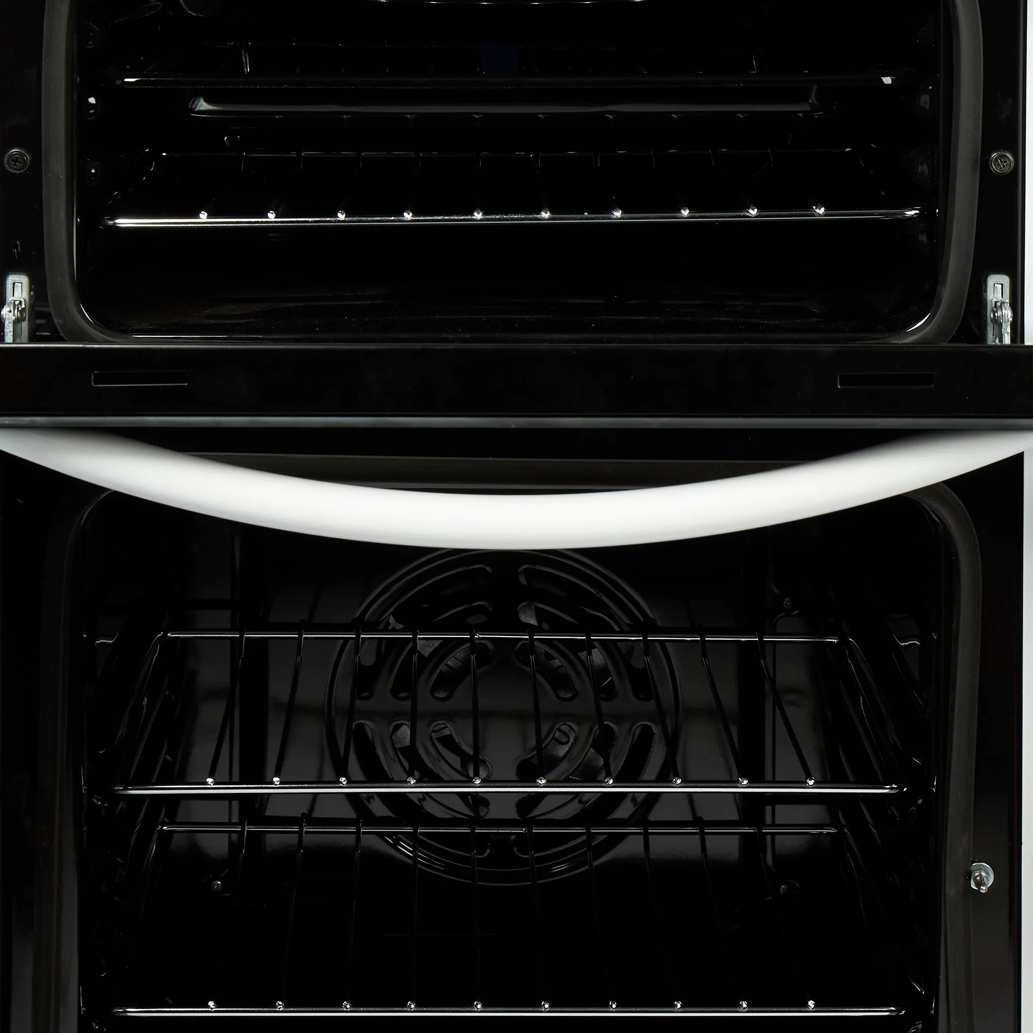 Haden White HE50DOMW 50cm Double Oven With Ceramic Hob