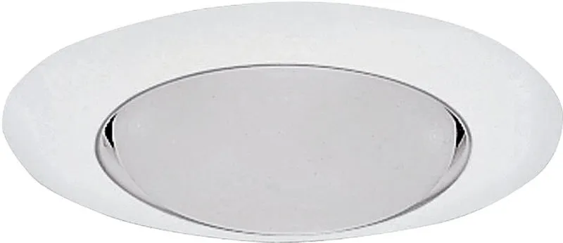 Halo 401P Recessed Light Trim, Metal Body, White :EA: QUANTITY: 1