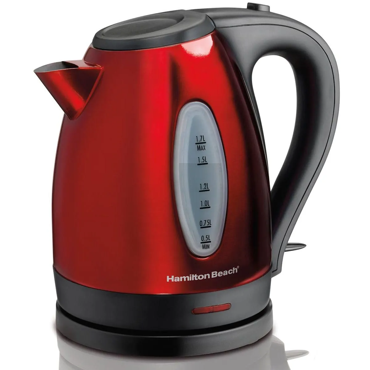 HAMILTON BEACH 40885 1.7L ELECTRIC KETTLE RED - HMTNBK20