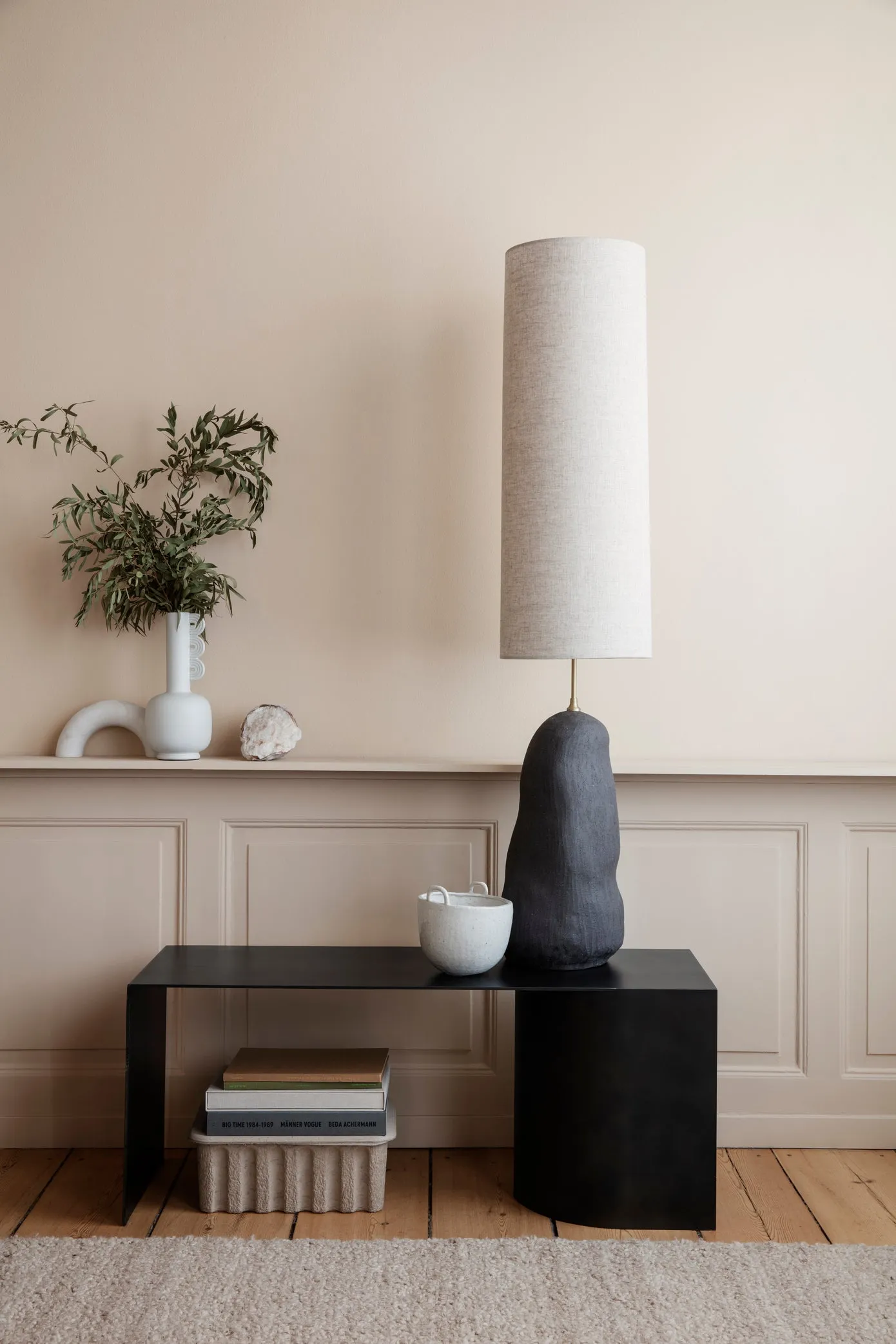 Hebe / Eclipse Lamp Shade | Long | Curry | by ferm Living