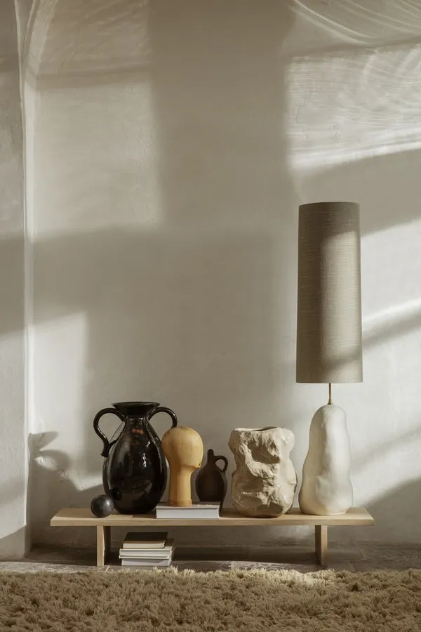 Hebe / Eclipse Lamp Shade | Long | Sand | by ferm LIVING