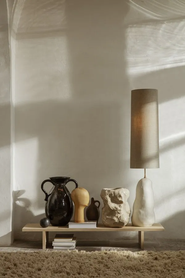 Hebe / Eclipse Lamp Shade | Long | Sand | by ferm LIVING