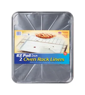 Hefty EZ Foil 15-3/4 in. W X 18-1/4 in. L Oven Liner Silver 2 pk